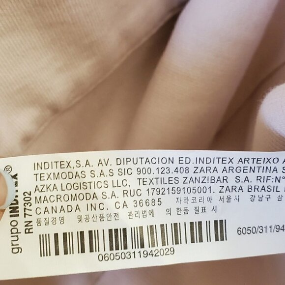 Zara Dress Small Pink Washed Plush Hooded Sleeveless Mini Pockets Bloggers Fave - Picture 6 of 10